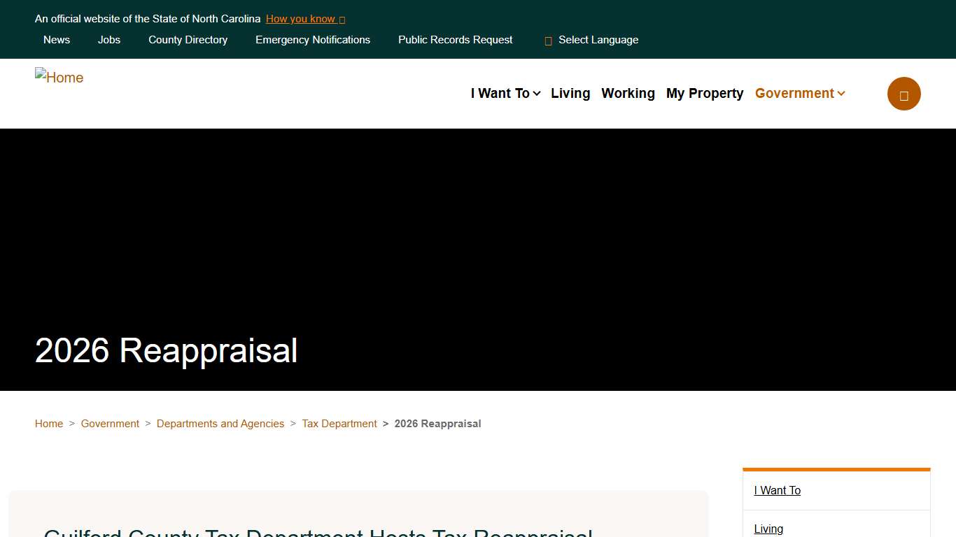 2026 Reappraisal Guilford County